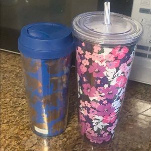 Lily Pulitzer / Vera Bradley cups